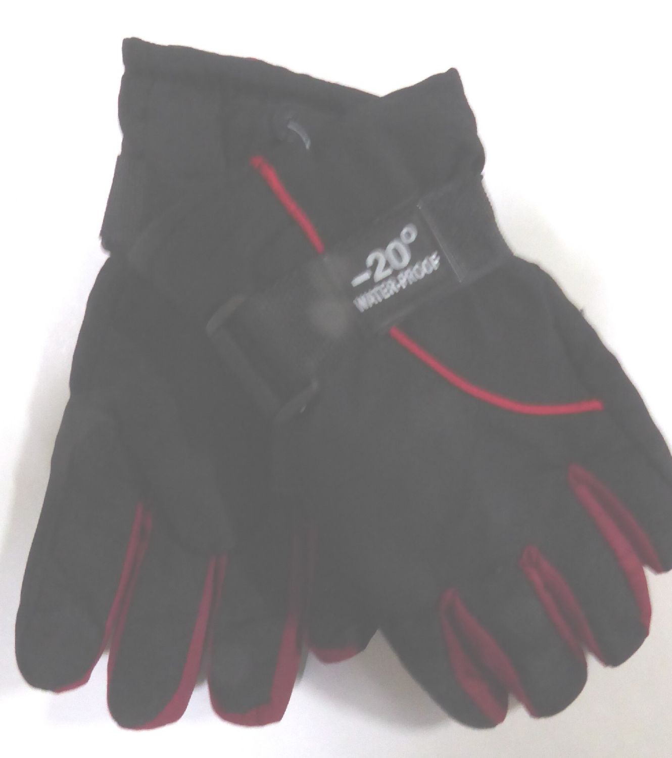 Marku Gloves AG249X Black/Red Age 12-14